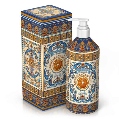 <b>Bagno &  Doccia  Schiuma 1000 mL</b><br>Edizione Limitata<br><i>Arancia & Cannella</i>