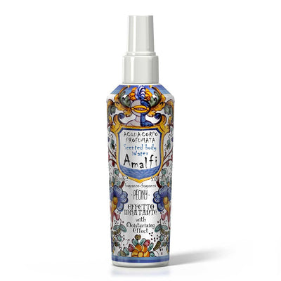 Acqua corpo profumata da 150ml della linea Amalfi, Le Maioliche di Rudy Profumi