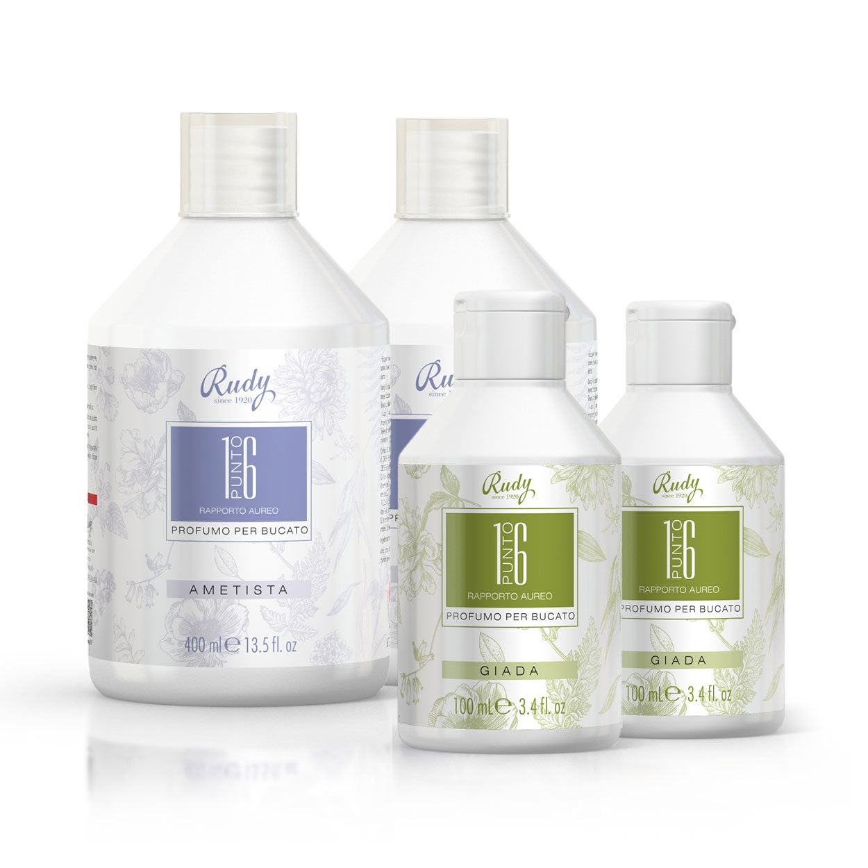 <b>Set Bucato</b><br>2 x 400 mL Ametista + 2 x 100 mL Giada in omaggio