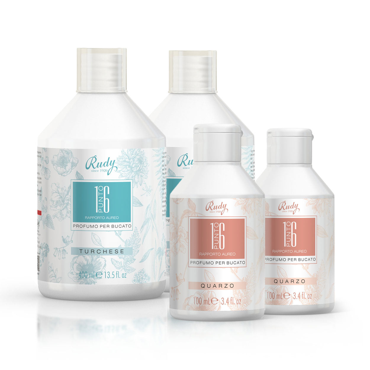 <b>Set Bucato</b><br>2 x 400 mL Turchese + 2 x 100 mL Quarzo in omaggio