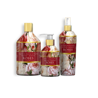 <b>Set Eleganza alla Rosa</b><br>Nature & Arome<br><i>Linea Roses</i>