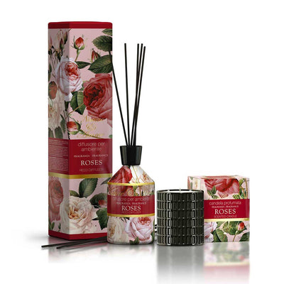 <b>Home Bundle</b><br>Diffuser + Roses Candle<br><i>Nature & Arome</i>