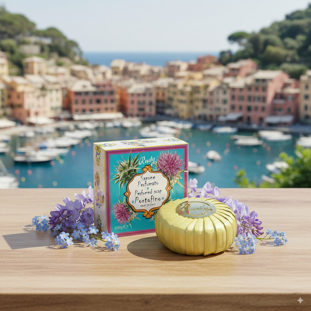 <b>100g bar of soap</b></br>Maioliche Art Edition</br><i>Portofino Line</i>