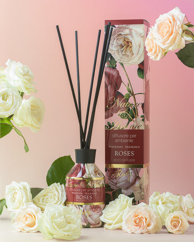 <b>Home Bundle</b><br>Diffuser + Roses Candle<br><i>Nature & Arome</i>