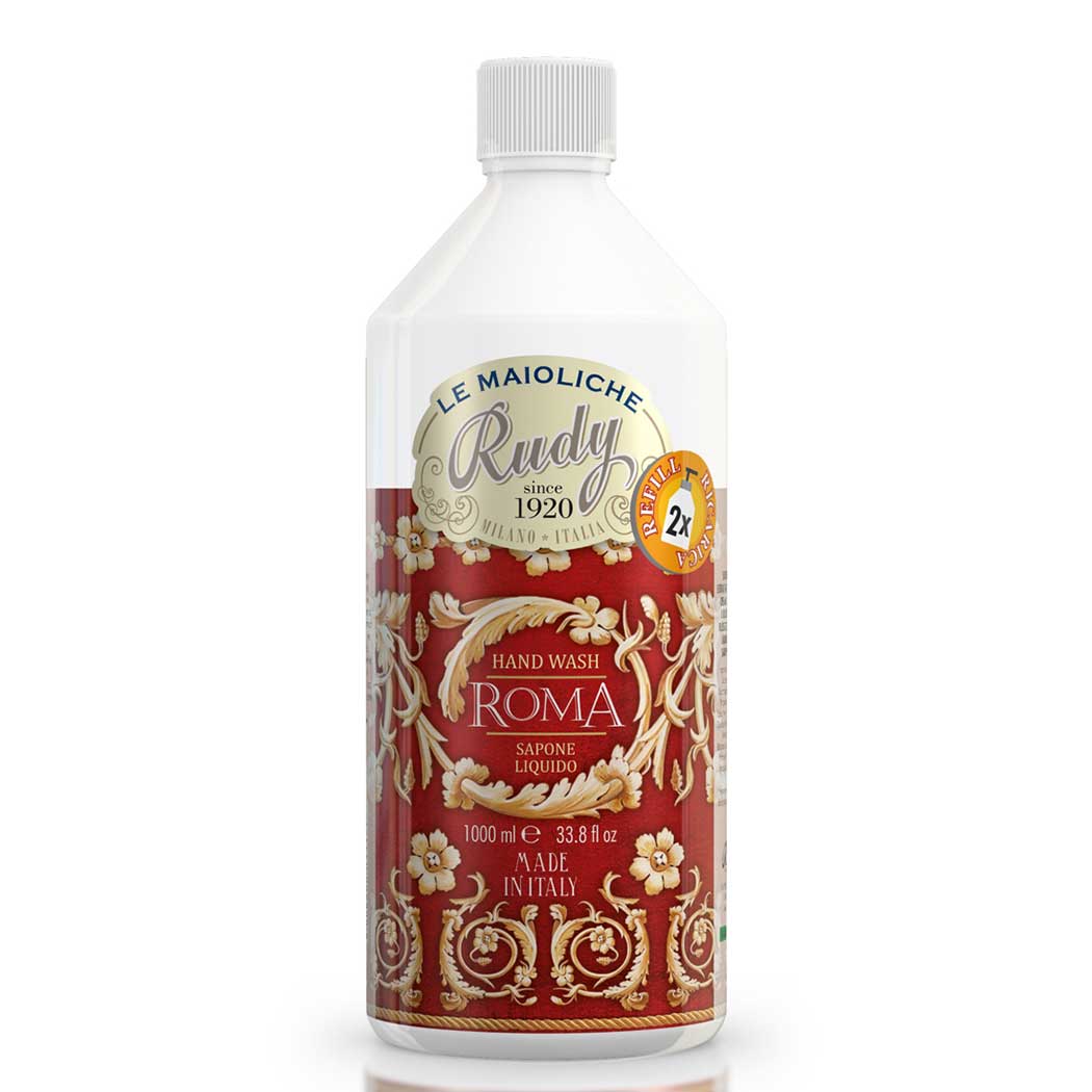 <b>Liquid hand soap Refill 1000 mL</b></br>tuberose and magnolia</br><i>Roma range</i>