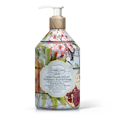 <b>Liquid hand soap 500 mL</b></br>Pomegranate & Cherry Blossom</br><i>Fruit&Juice</i>
