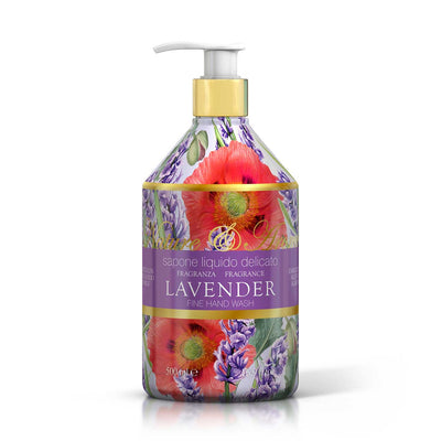 <b>Liquid hand soap 500 mL</b></br>Nature&Arome</br><i>Lavender range</i>