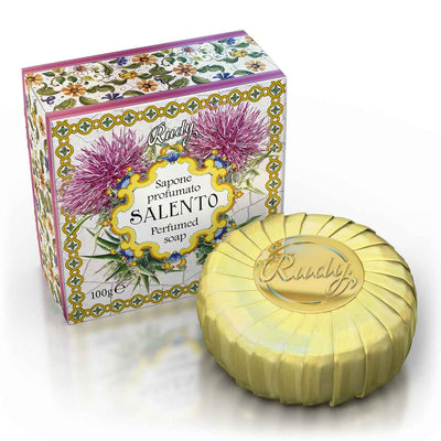 <b>100g bar of soap</b></br>Le Maioliche di Rudy</br><i>Salento line</i>