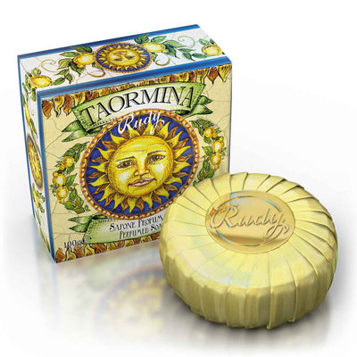 <b>100g bar of soap</b></br>Maioliche Art Edition</br><i>Taormina line</i>