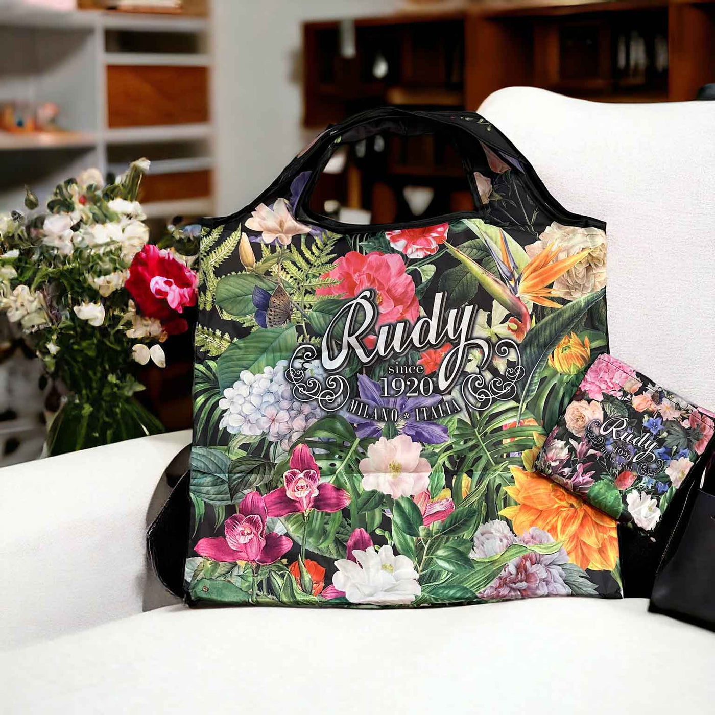 <b>Shopper plegable</b><br>Nature&Arome<br><i>L 43+H 40</i>