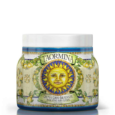 <b>Crema corporal 450ml</b></br>pera y vainilla</br><i>Línea Taormina</i>
