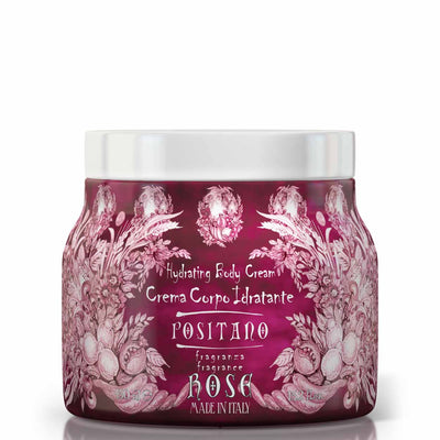 <b>Crema Corpo idratante da 450 mL</b></br>rosa damascena</br><i>Linea Positano</i>