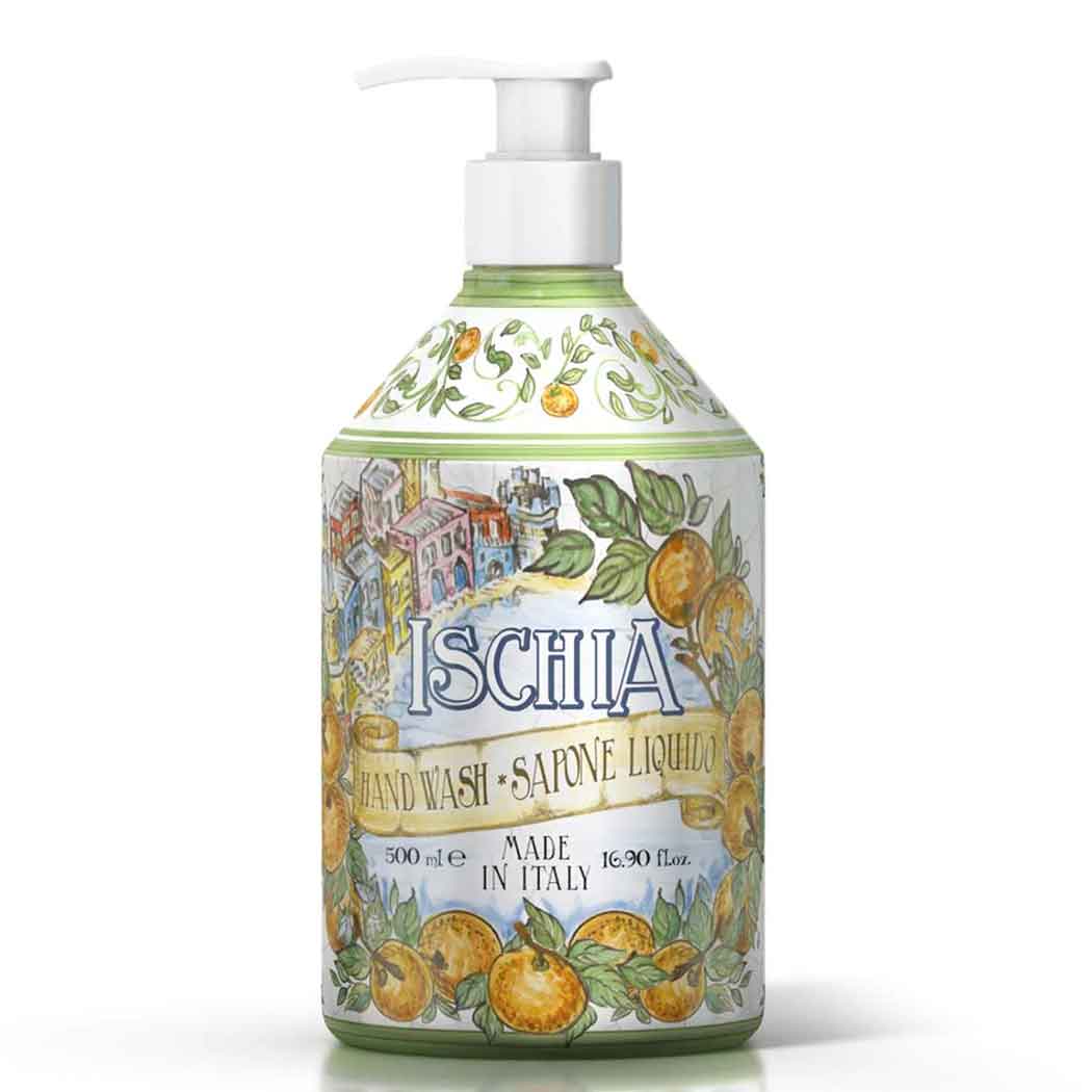 <b>Liquid hand soap 500 mL</b></br><i>Ischia range</i>