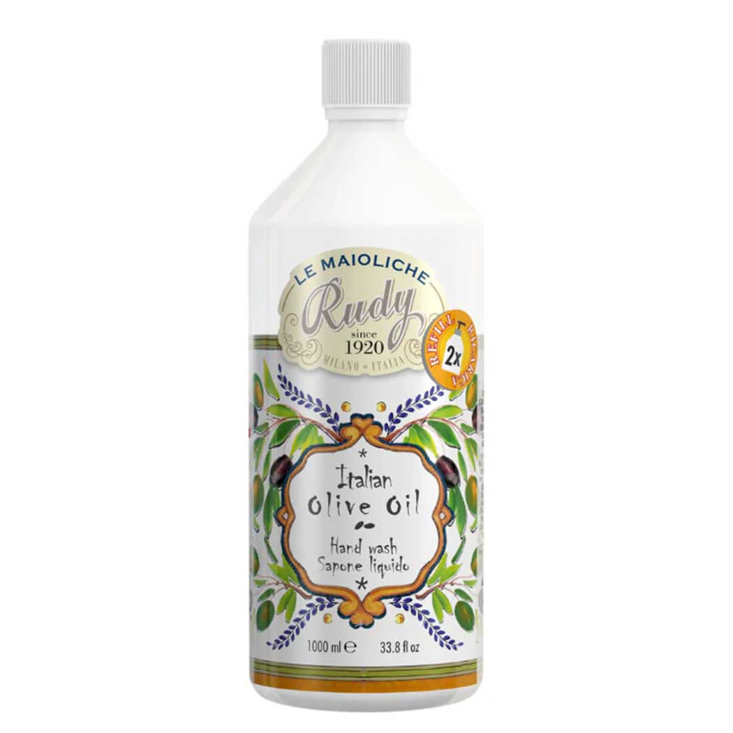 <b>Liquid hand soap Refill 1000 mL</b></br><i>Olive oil range</i>