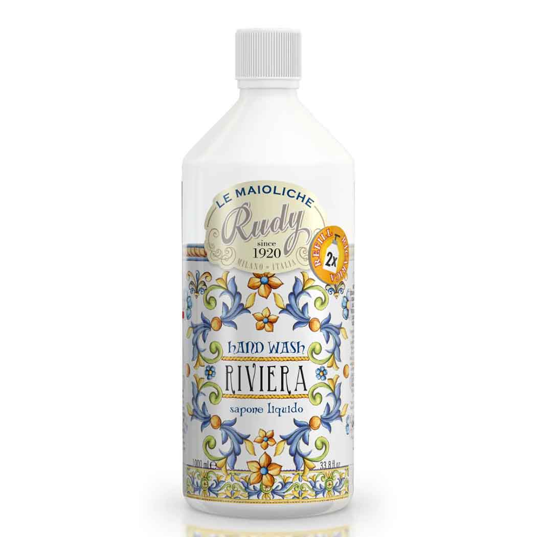 <b>Liquid hand soap Refill 1000 mL</b></br>Jasmine and Vanilla</br><i>Riviera range</i>